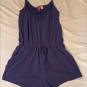 Navy Blue romper